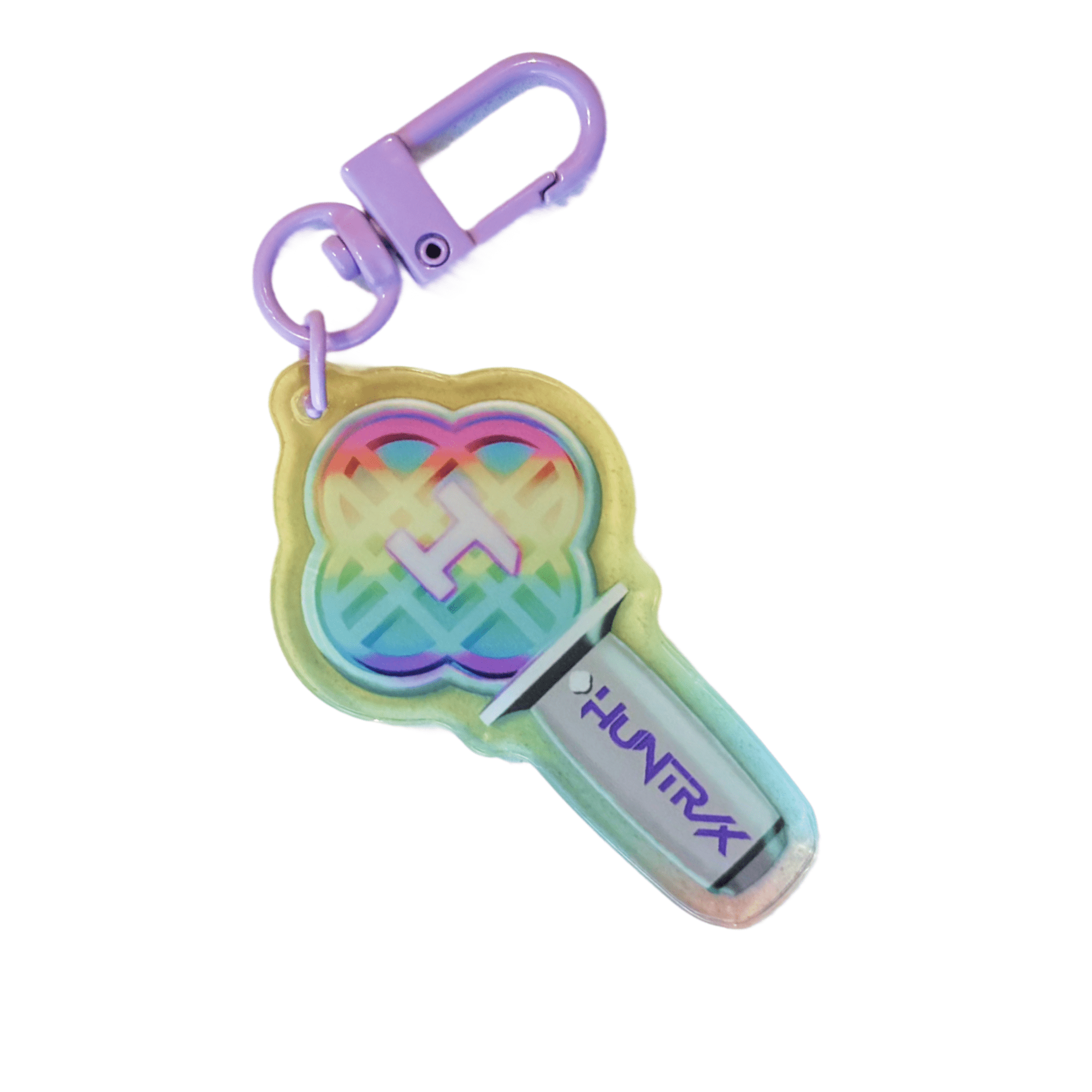 pinbuds Charms & Keychains Huntrix Glow Stick Acrylic Keychain Charm KPDH Kpop