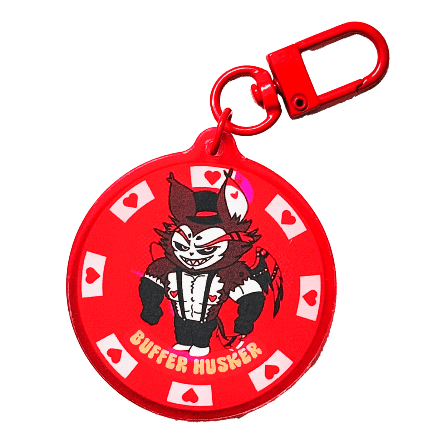 Pinbuds Charms & Keychains Husker acrylic keychain charm