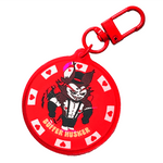Buff Husk Hotel acrylic charm, designed in Sydney
