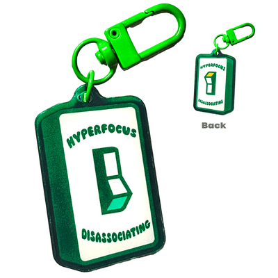 Hyperfocus or Dissociate ADHD Switch Charm