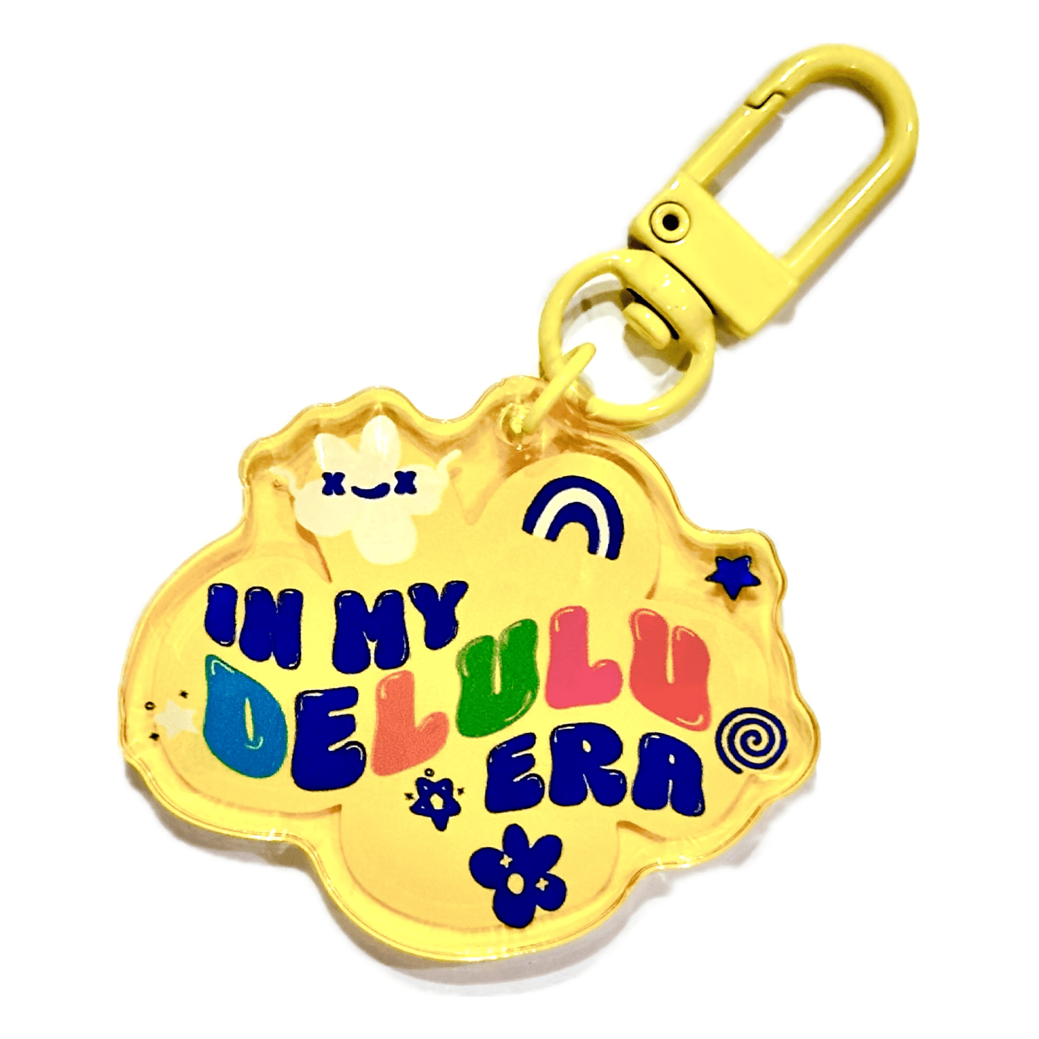 Pinbuds Charms & Keychains In my Delulu era acrylic charm keychain