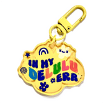In My Delulu Era acrylic charm, designed in Sydney