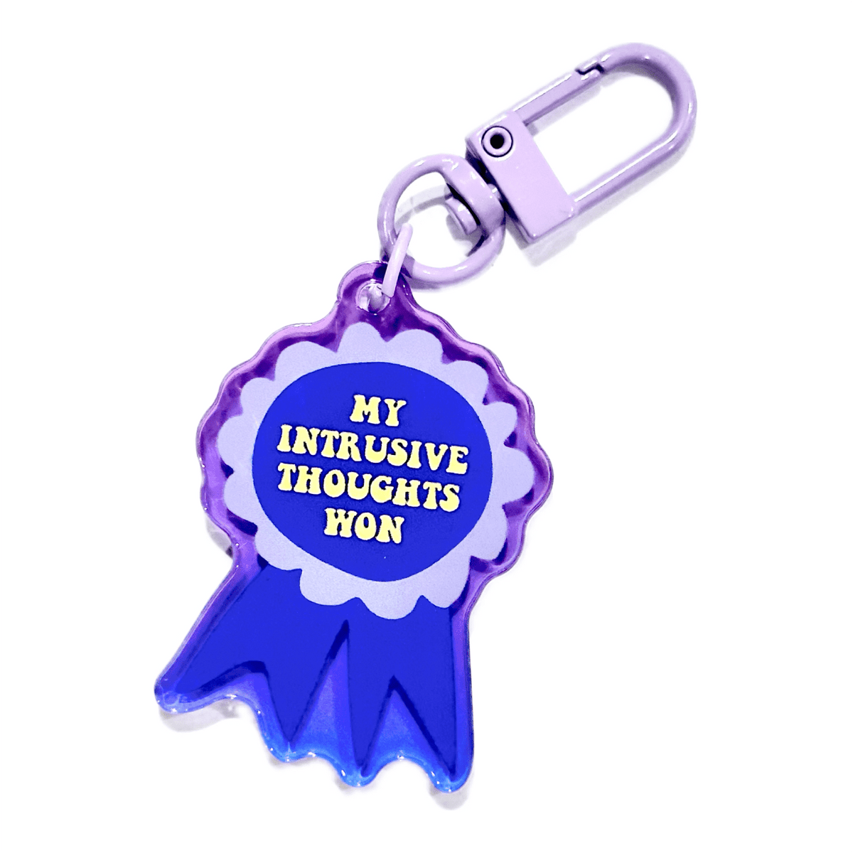 Intrusive Thoughts acrylic charm by Pinbuds