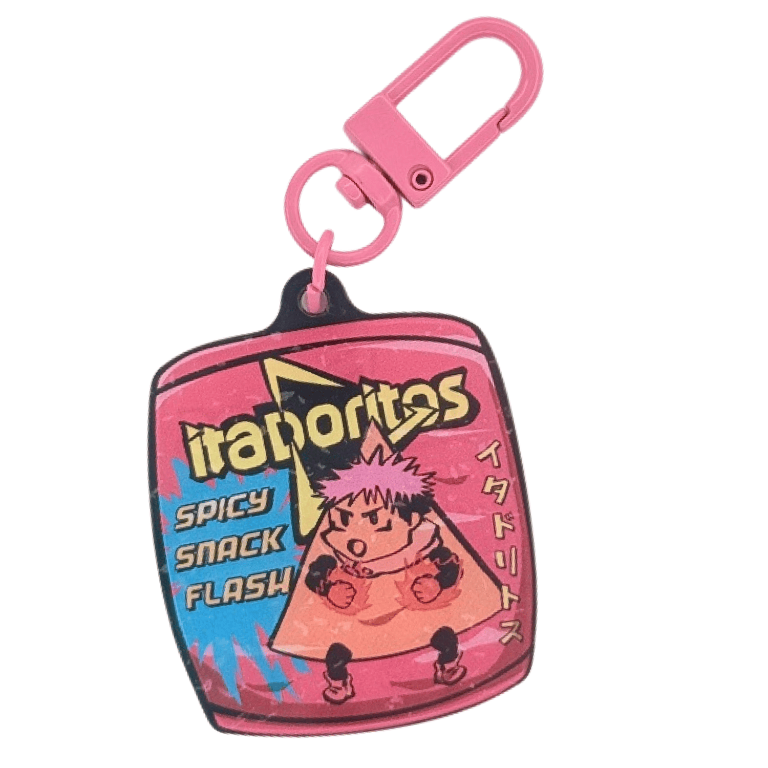Ita Doritos acrylic charm by Pinbuds