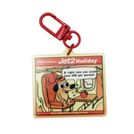 Jet 2 Holiday acrylic charm by Pinbuds