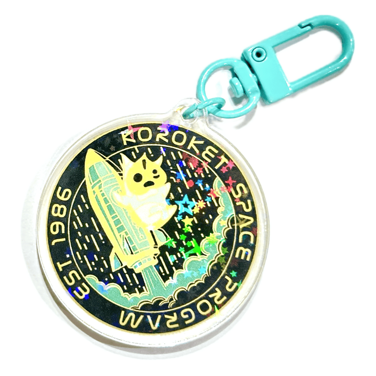 Korok Space program meme acrylic charm by Pinbuds