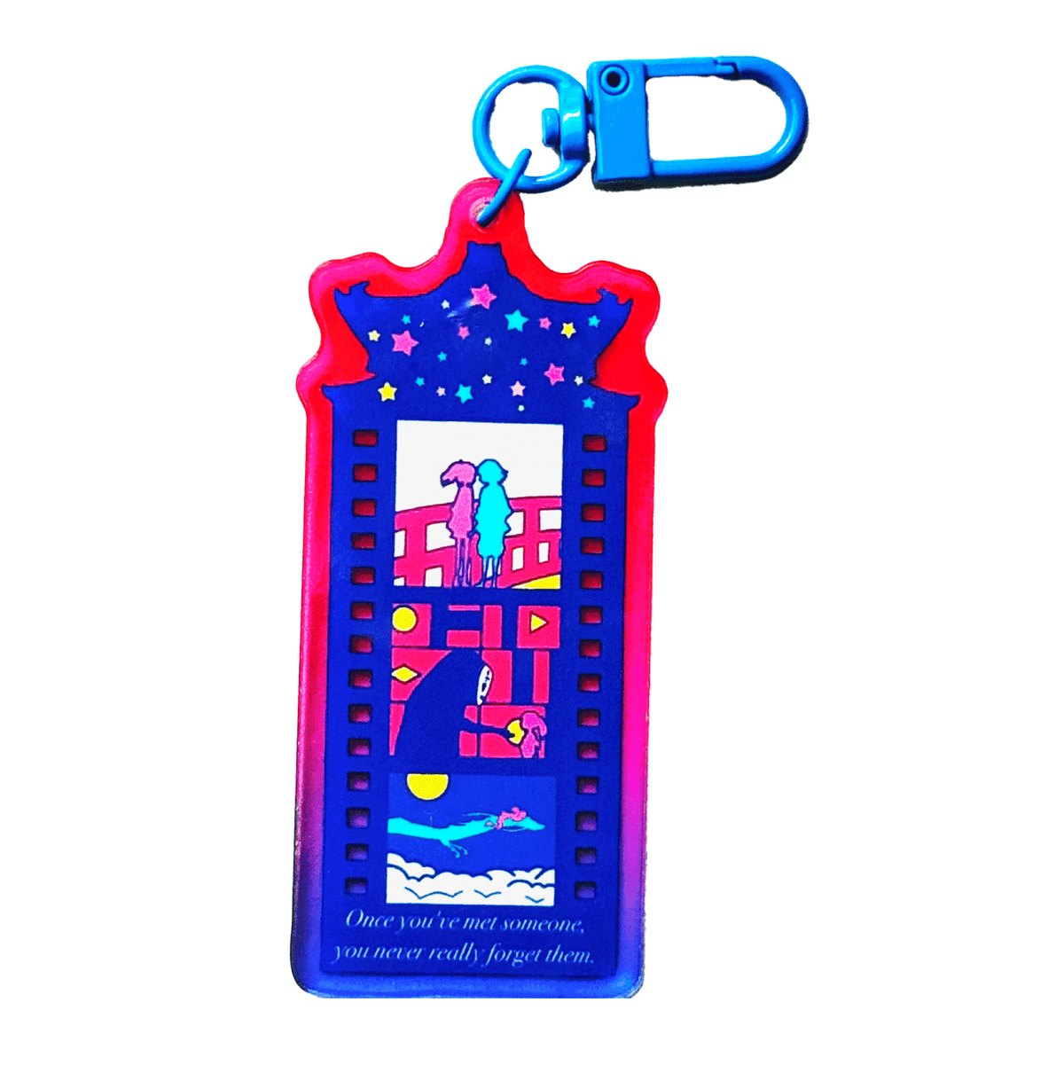 Lost Spirits Film Strip acrylic charm by Pinbuds