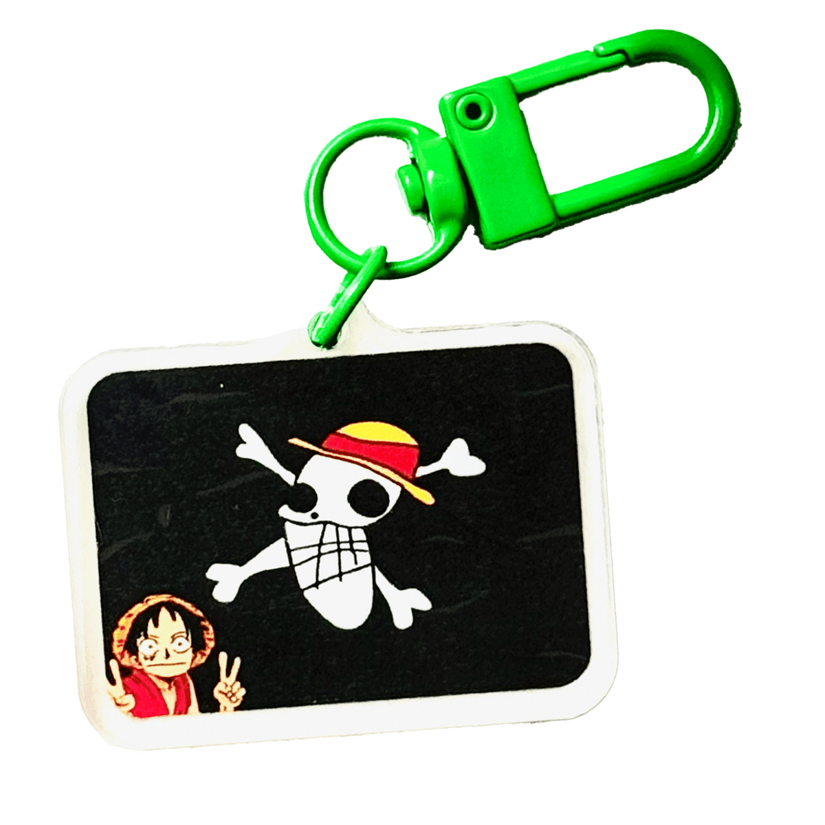 Luffy pirate derpy flag acrylic charm by Pinbuds