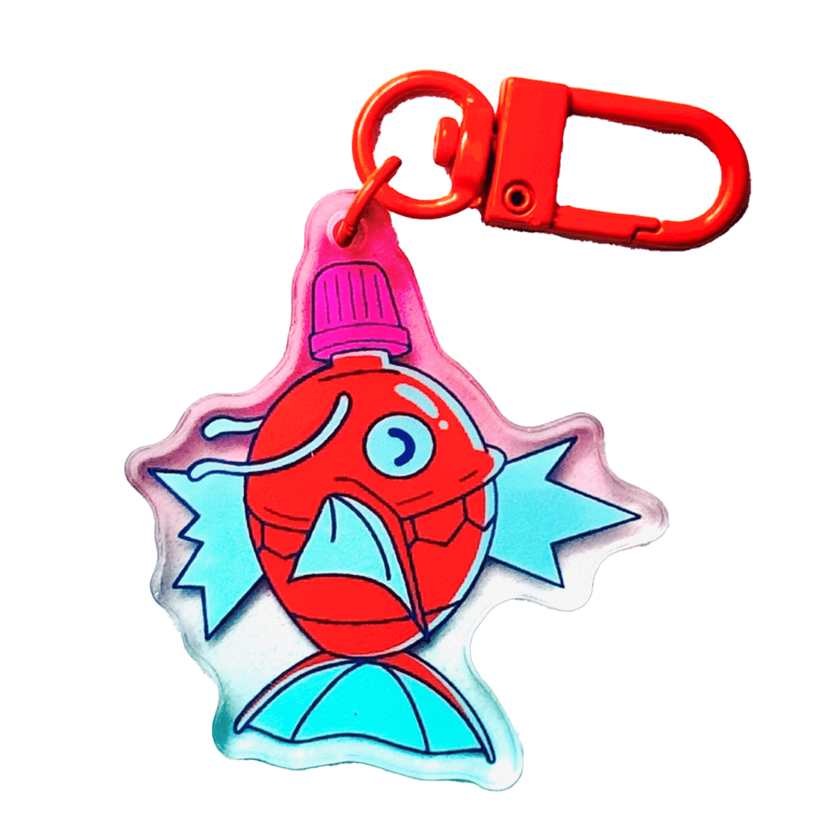 Magikarp acrylic charm by Pinbuds