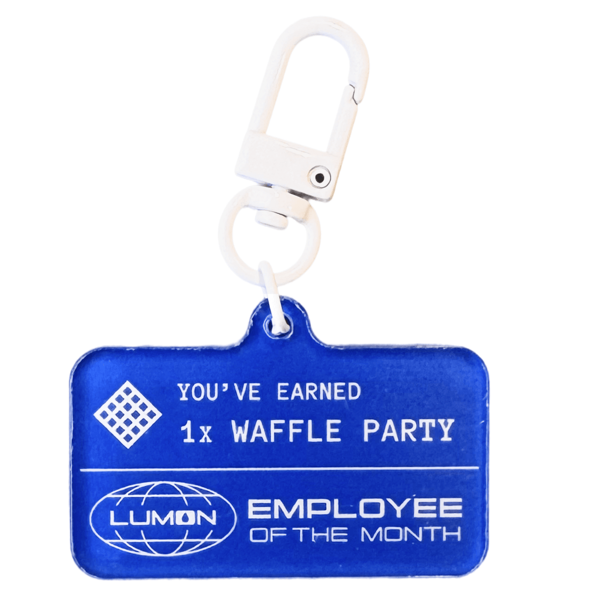 MDR Employee of the Month acrylic charm by Pinbuds