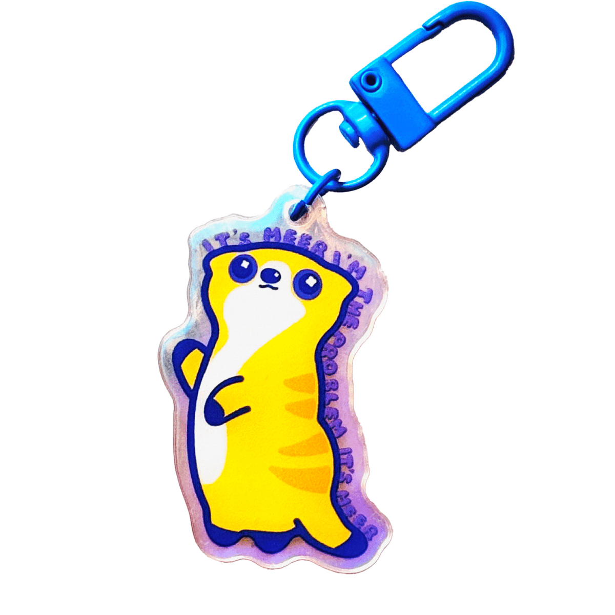 Meerkat acrylic charm by Pinbuds