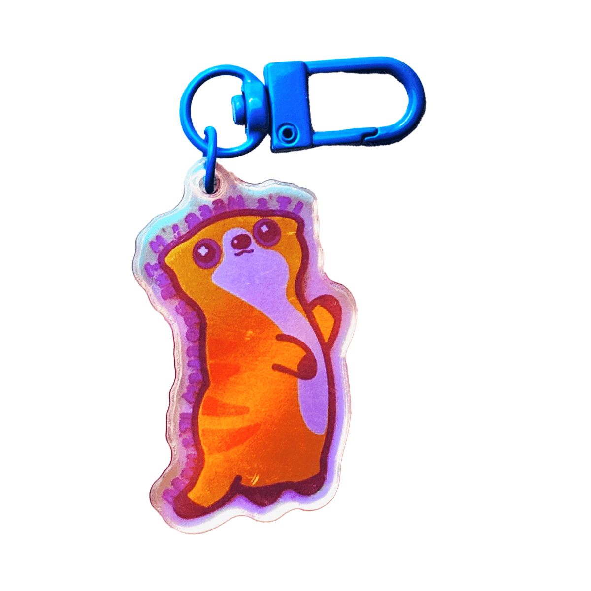 Meerkat acrylic charm, designed in Sydney
