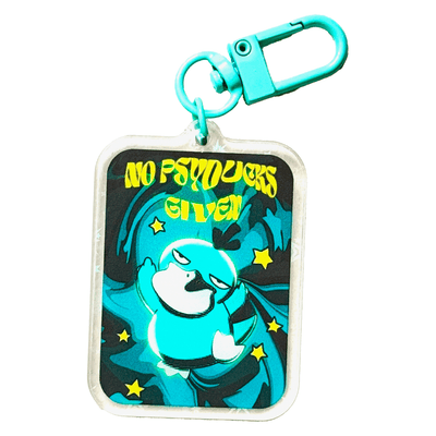 No Psyducks given acrylic charm keychain