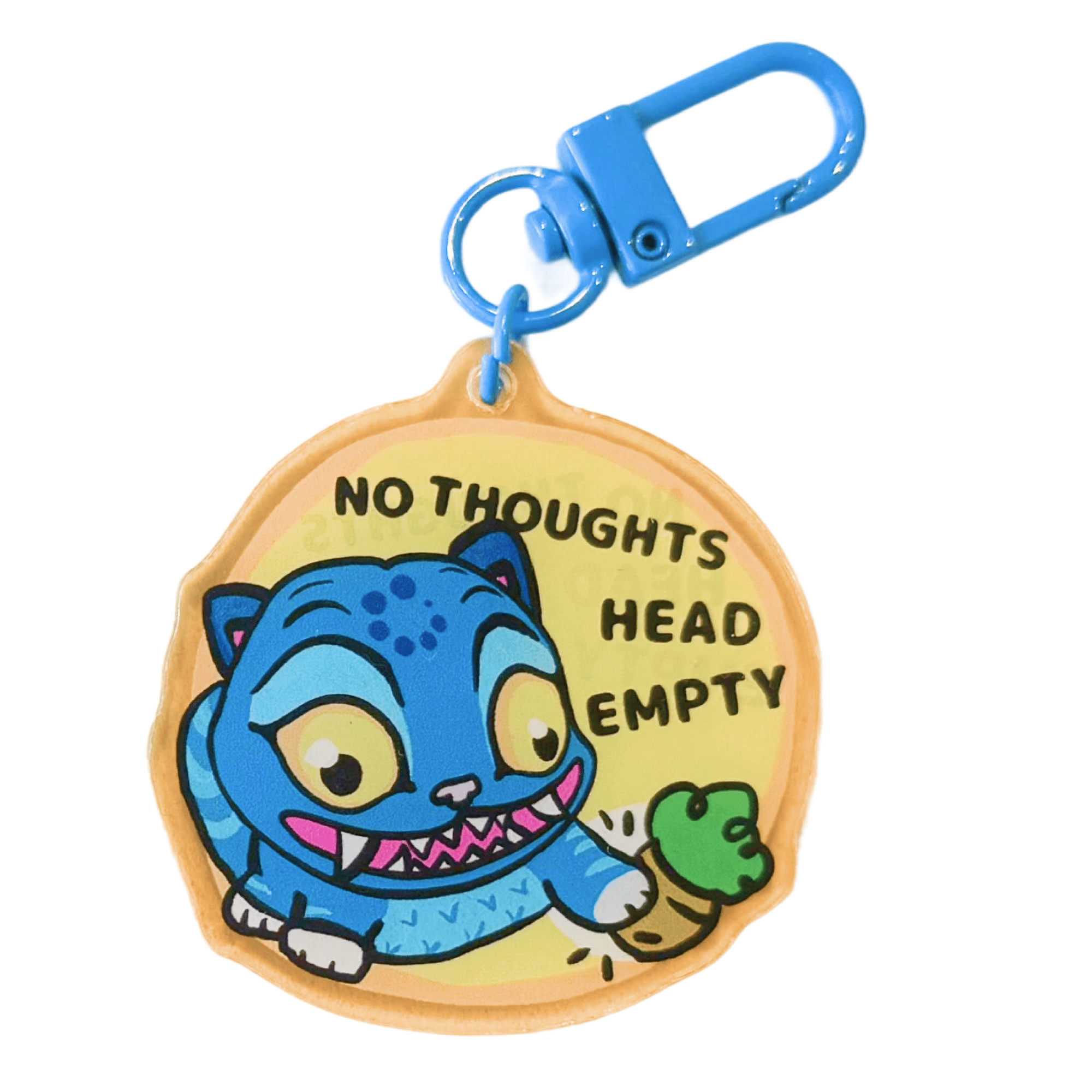 pinbuds Charms & Keychains No Thoughts Acrylic Keychain Charm KPDH KPop