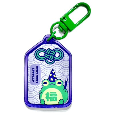 Omamori Magic Frog Acrylic Charm