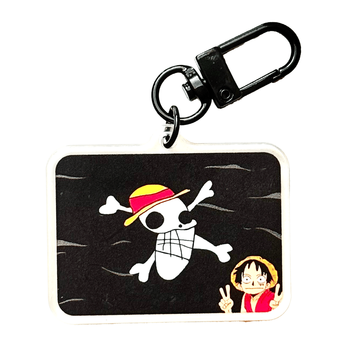 Pirate Flag acrylic charm, designed in Sydney