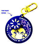 Psyduck Spinner acrylic charm by Pinbuds