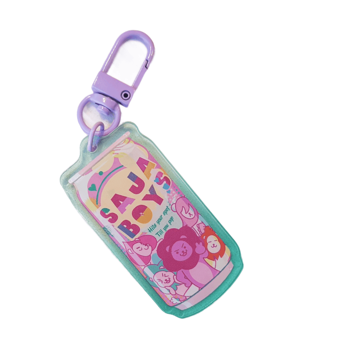 Saja Boys Acrylic Keychain Charm KPDH KPop acrylic charm by Pinbuds