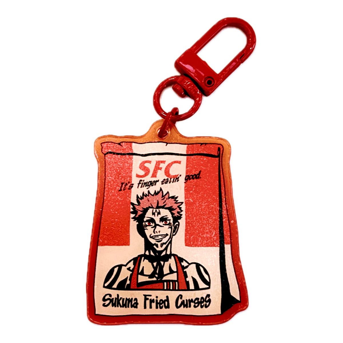 SFC acrylic charm by Pinbuds