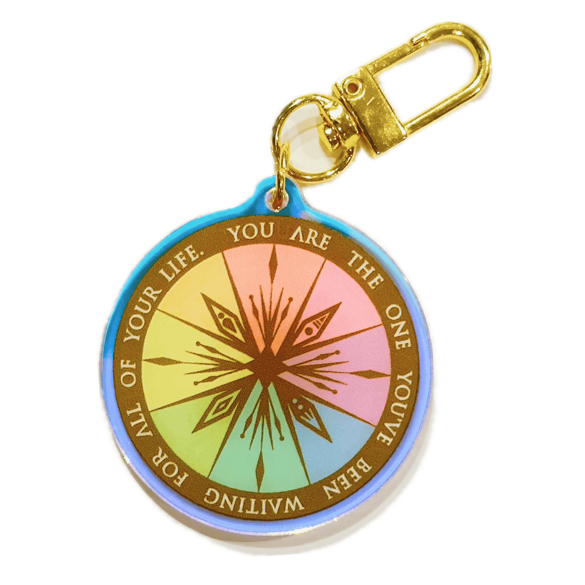 Show Yourself acrylic charm by Pinbuds