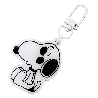 Snoopy Hyperpigmentation Acrylic Keychain Charm