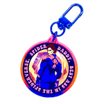 Spider Daddy acrylic charm by Pinbuds