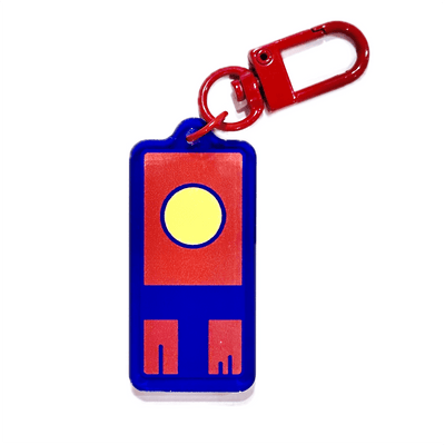 Bath House Token Acrylic Charm