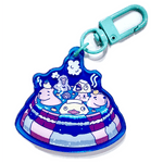 Onsen Hot Spring acrylic charm by Pinbuds
