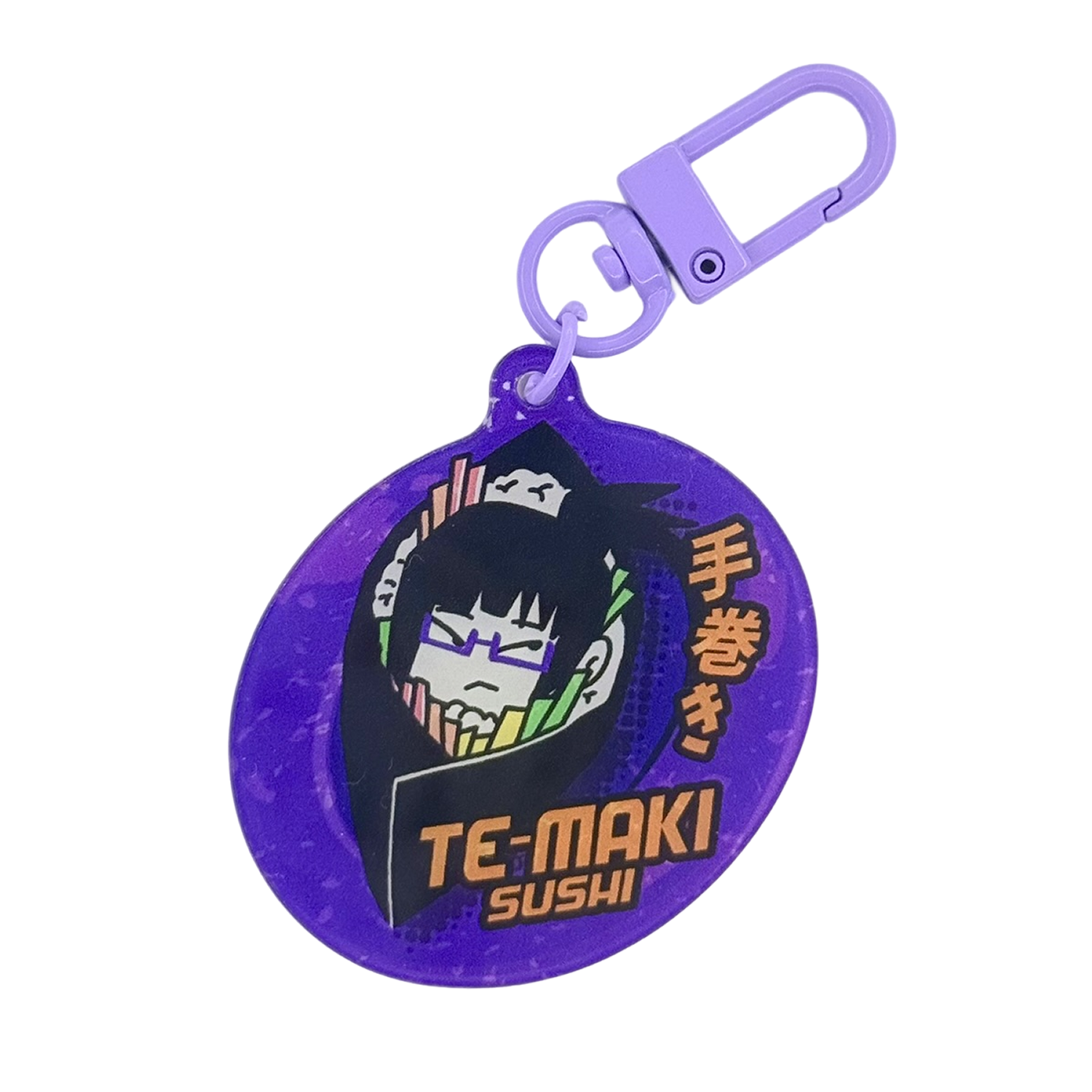 Te-Maki Sushi acrylic charm by Pinbuds