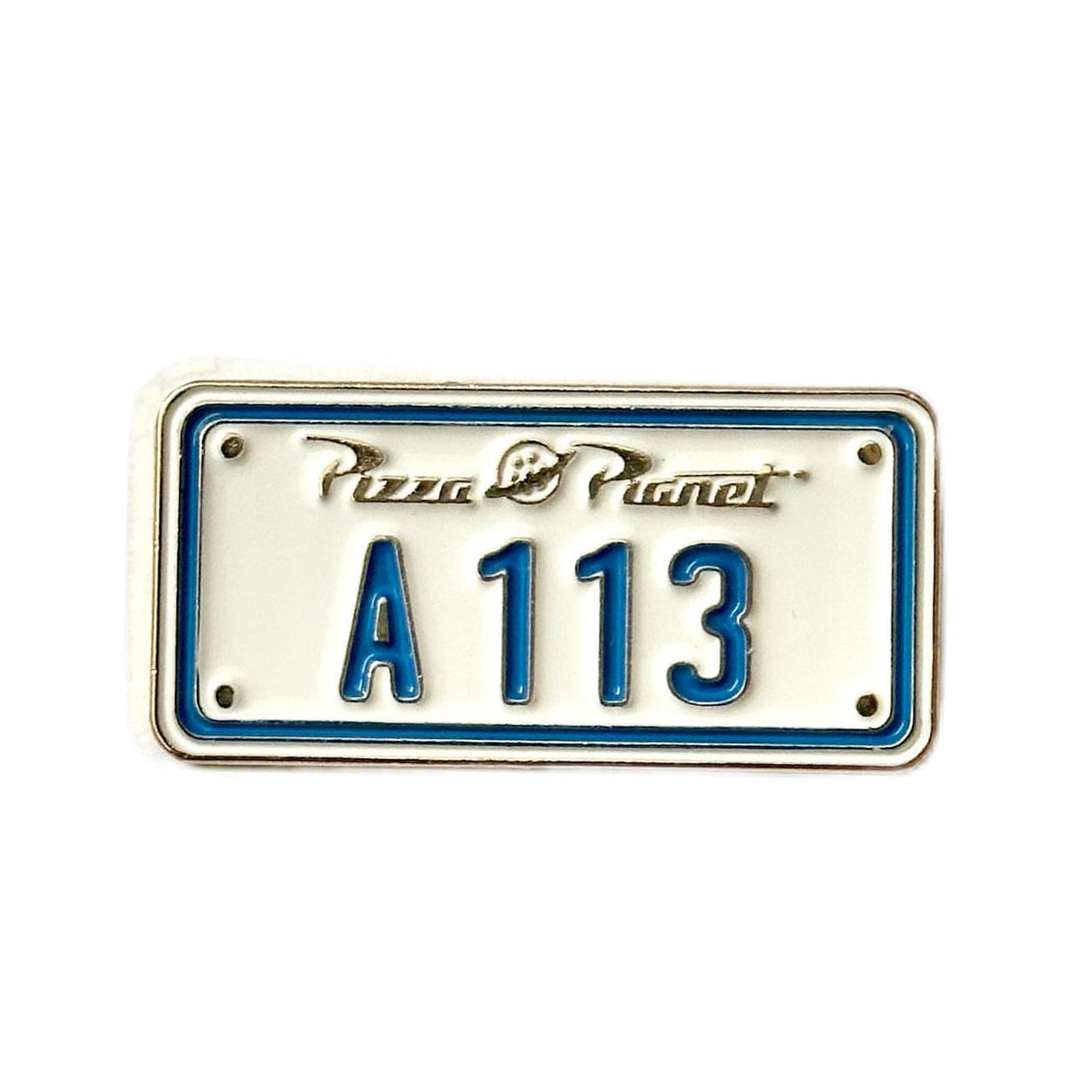 A113 License Plate Easter Egg enamel pin by Pinbuds