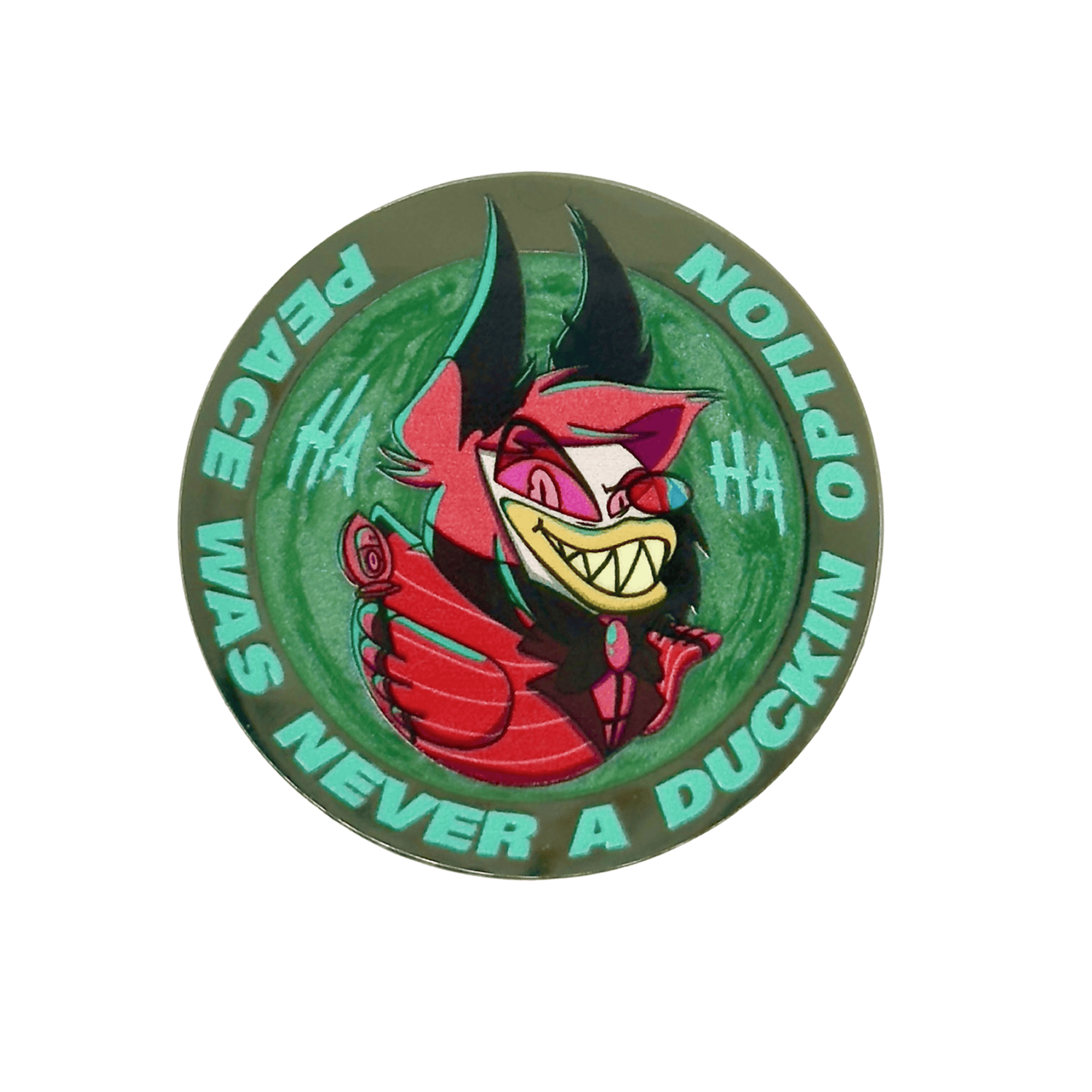 pinbuds Enamel pin Duckin Option Pin