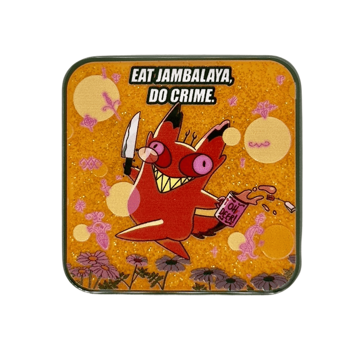 pinbuds Enamel pin Eat Jambalaya Pin