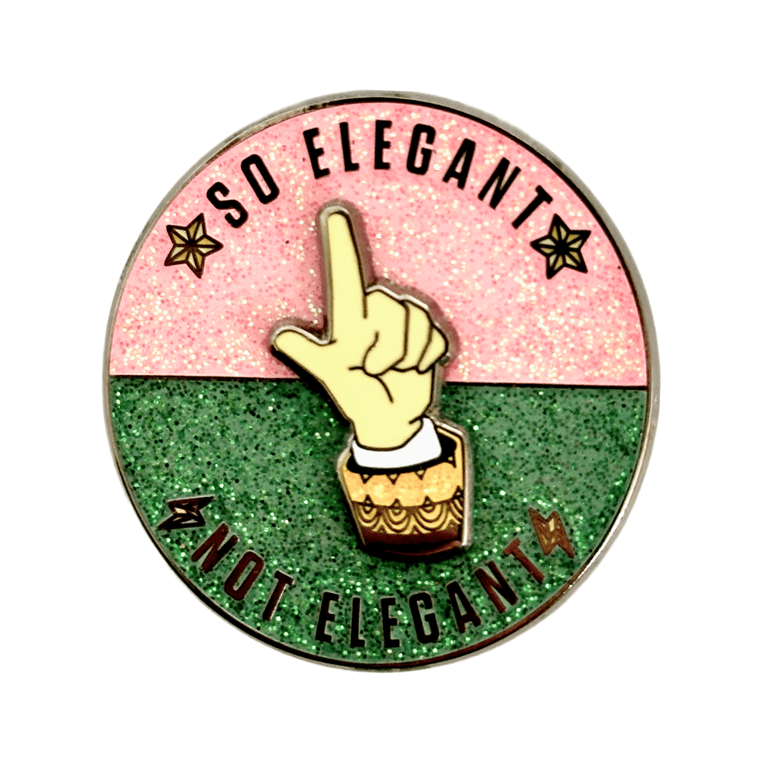 pinbuds Enamel pin Elegant Spy Pin