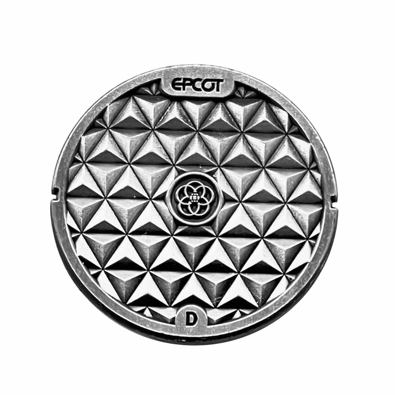 pinbuds Enamel pin Epcot Manhole pin Epcot Manhole pin