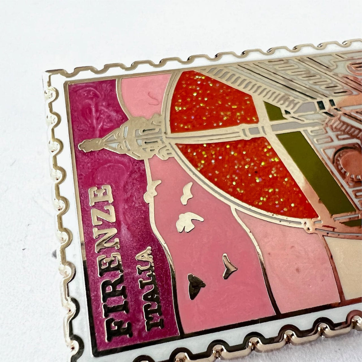 Florence Cathedral enamel pin, designed in Sydney
