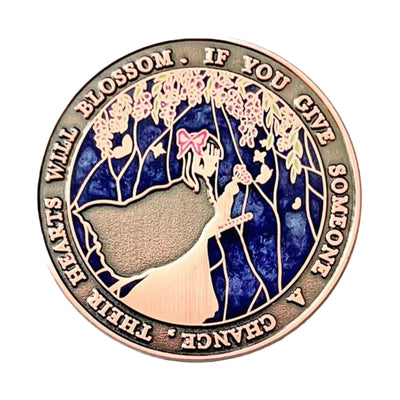 Flower Breathing Demon Warrior Pin