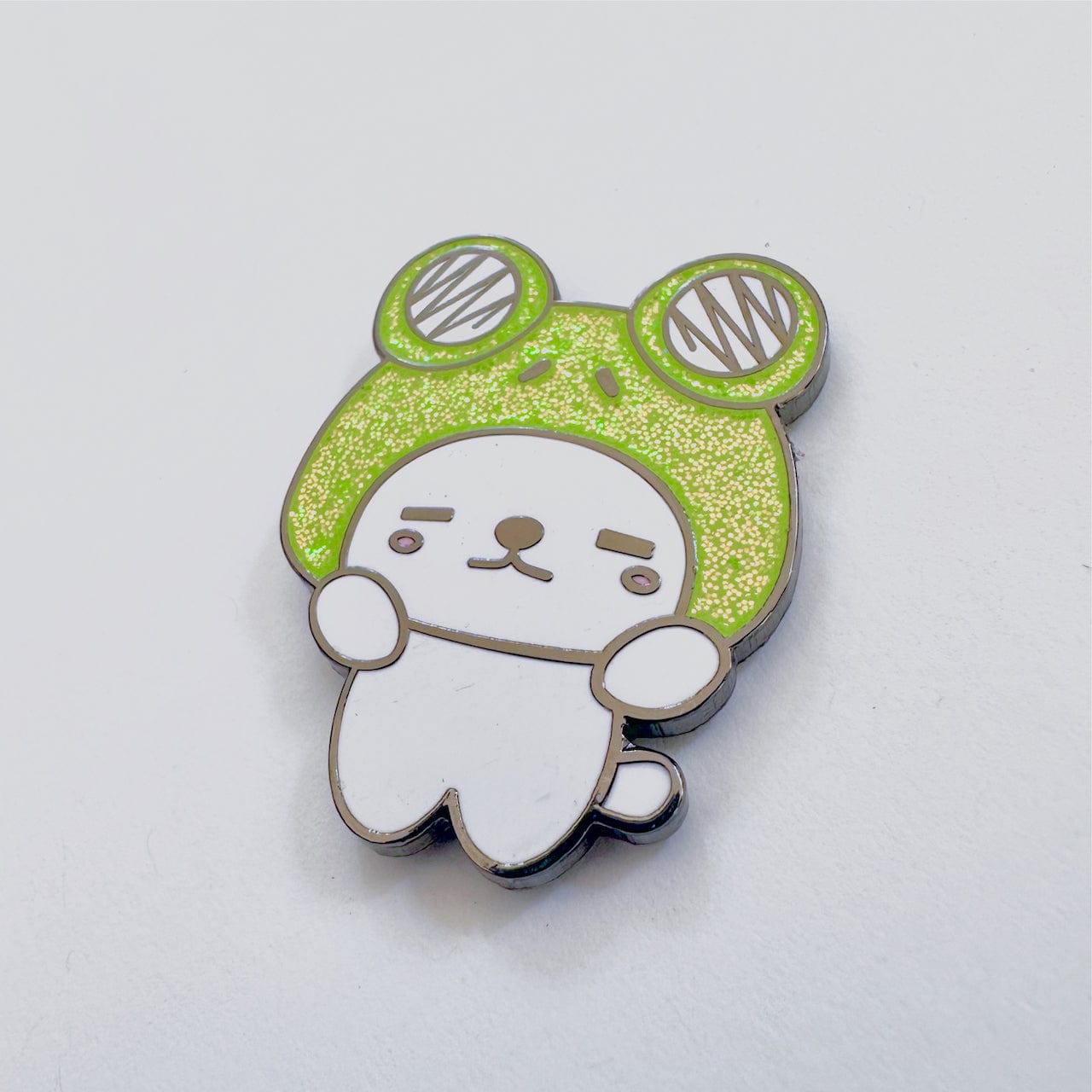 Pinbuds Enamel pin Frog dog pin - Mori Ken from Tokyo prefecture(Japan Mascot collection)