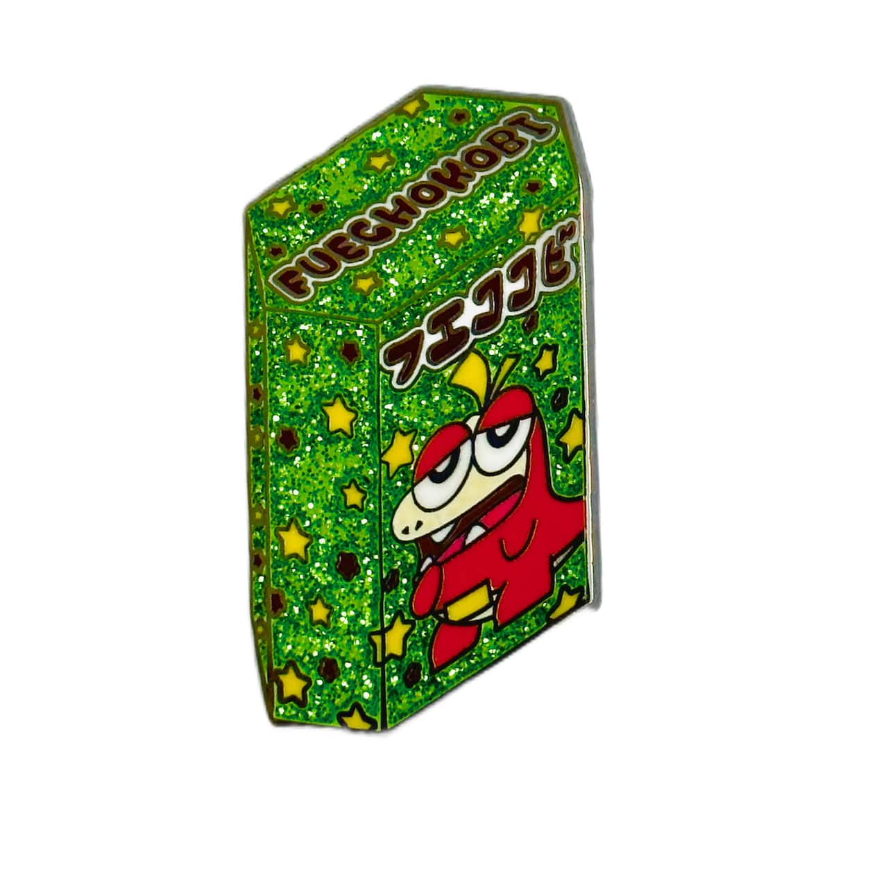 Pinbuds Enamel pin Fuechokobi pin (Fuecoco x Chocobi snack mashup)