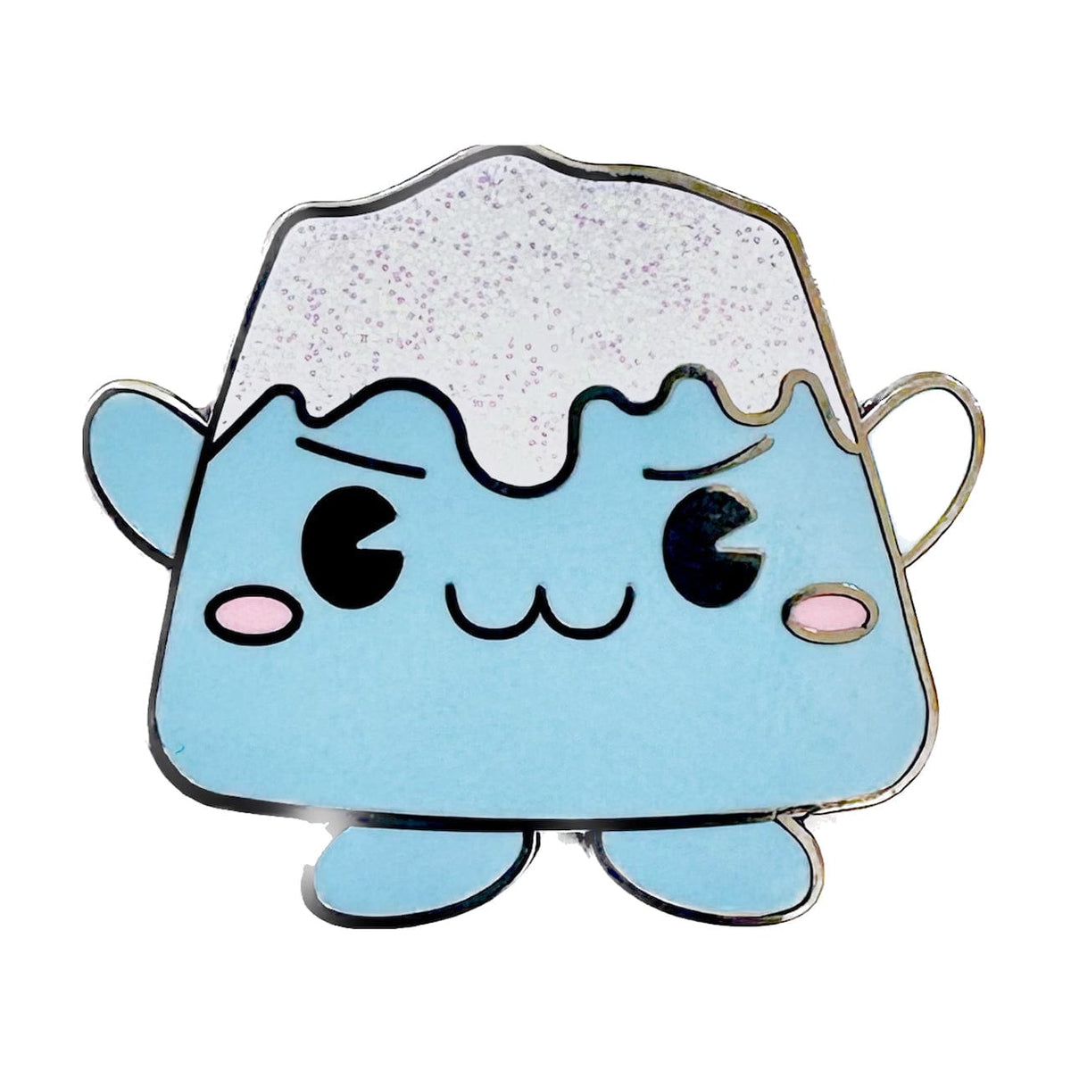 Mount Fuji Boy Mascot enamel pin by Pinbuds