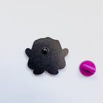 Mount Fuji Boy Mascot enamel pin, glitter