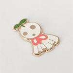 Good Weather Spirit enamel pin, gold plating