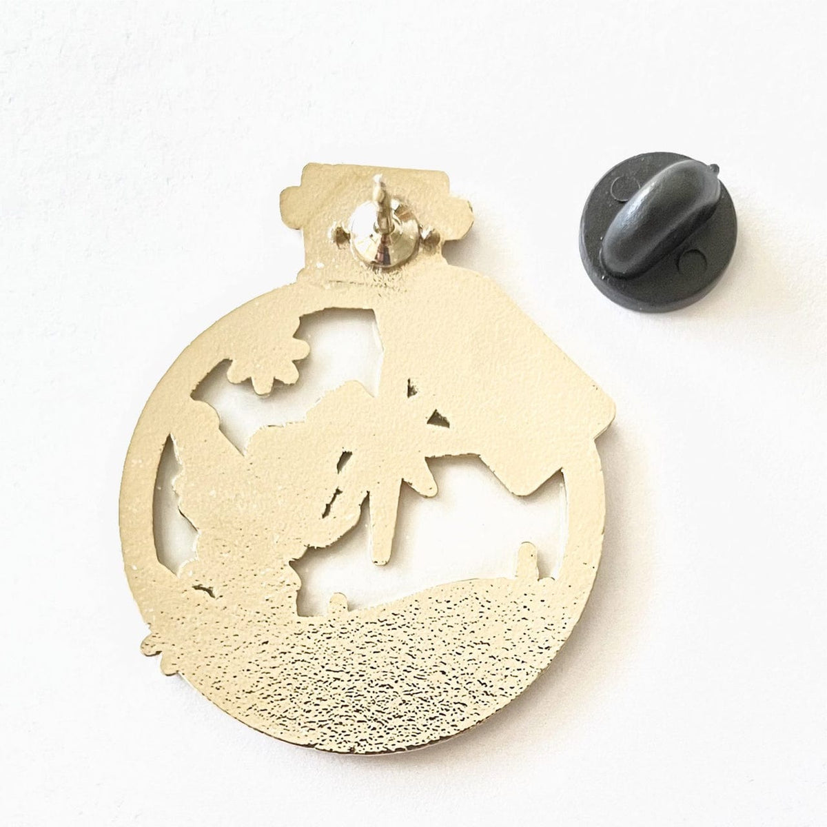 Pixie Dust Glow enamel pin, designed in Sydney