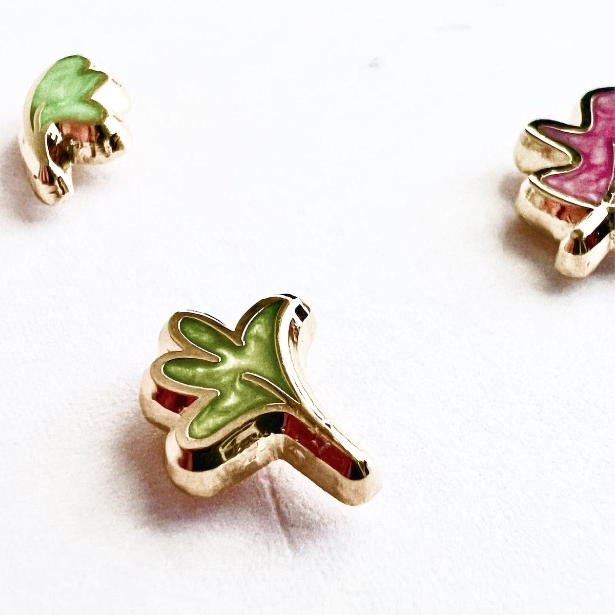 Leaf Pride enamel pin, designed in Sydney