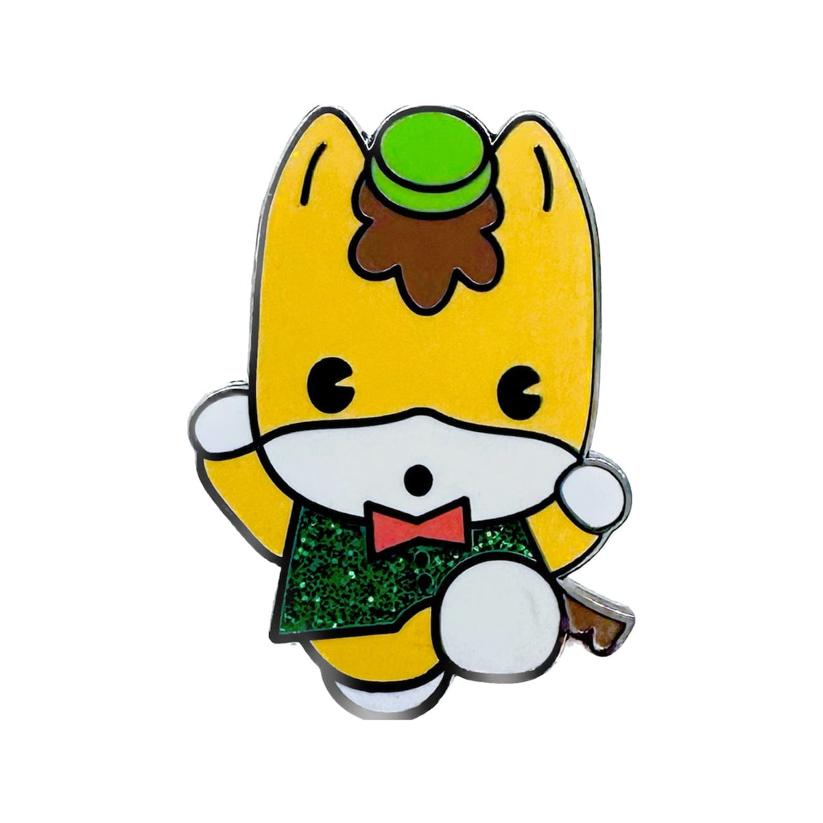 Horse Boy Mascot enamel pin by Pinbuds