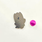 Horse Boy Mascot enamel pin, glitter