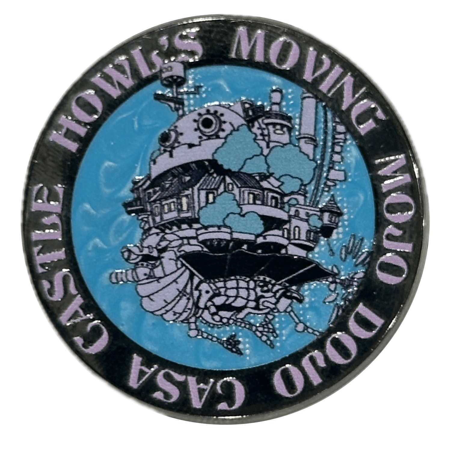 Pinbuds Enamel pin Howls mojo dojo casa castle house Enamel pin