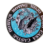 Howl’s Mojo Dojo Casa Castle enamel pin, black plating