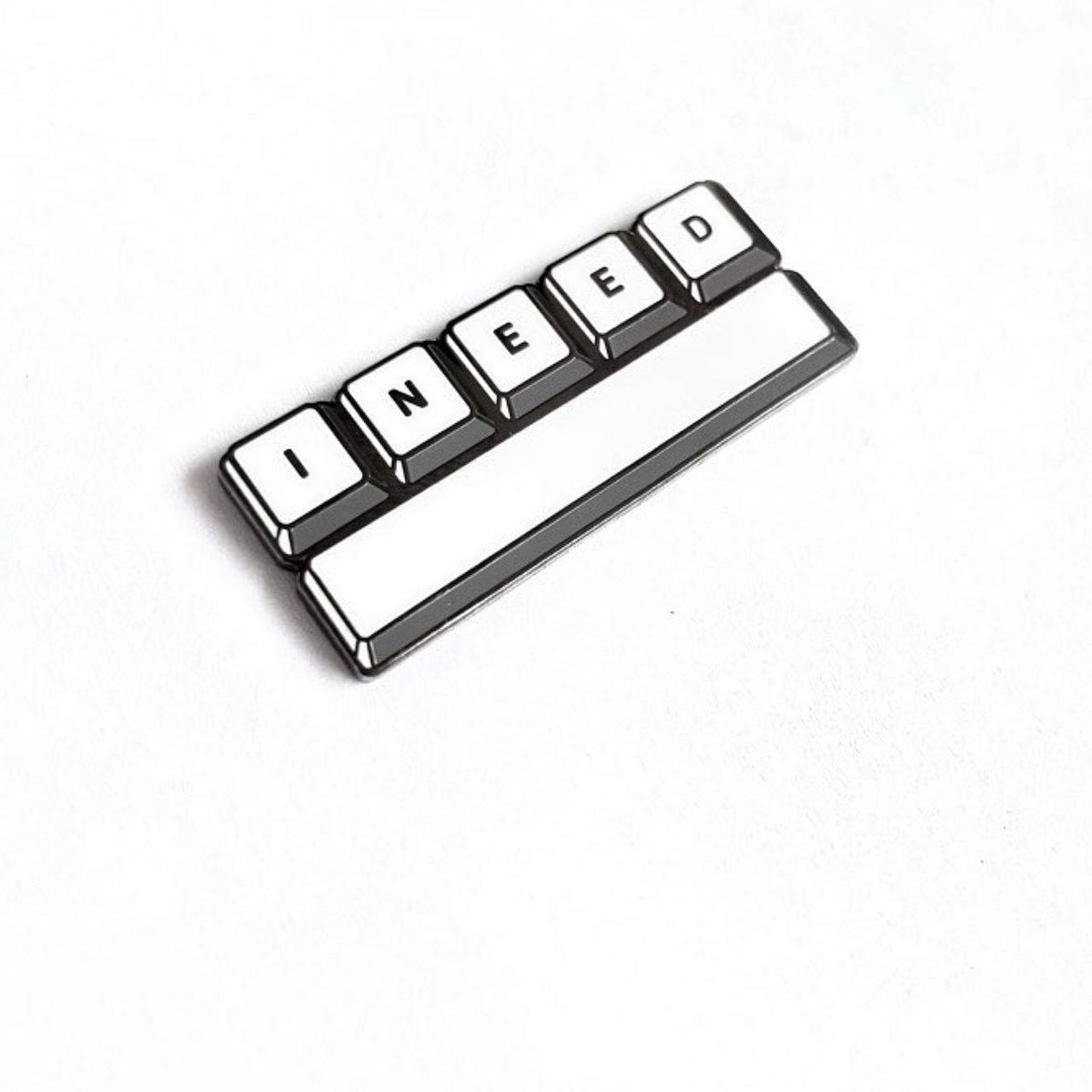 I Need Space enamel pin, designed in Sydney