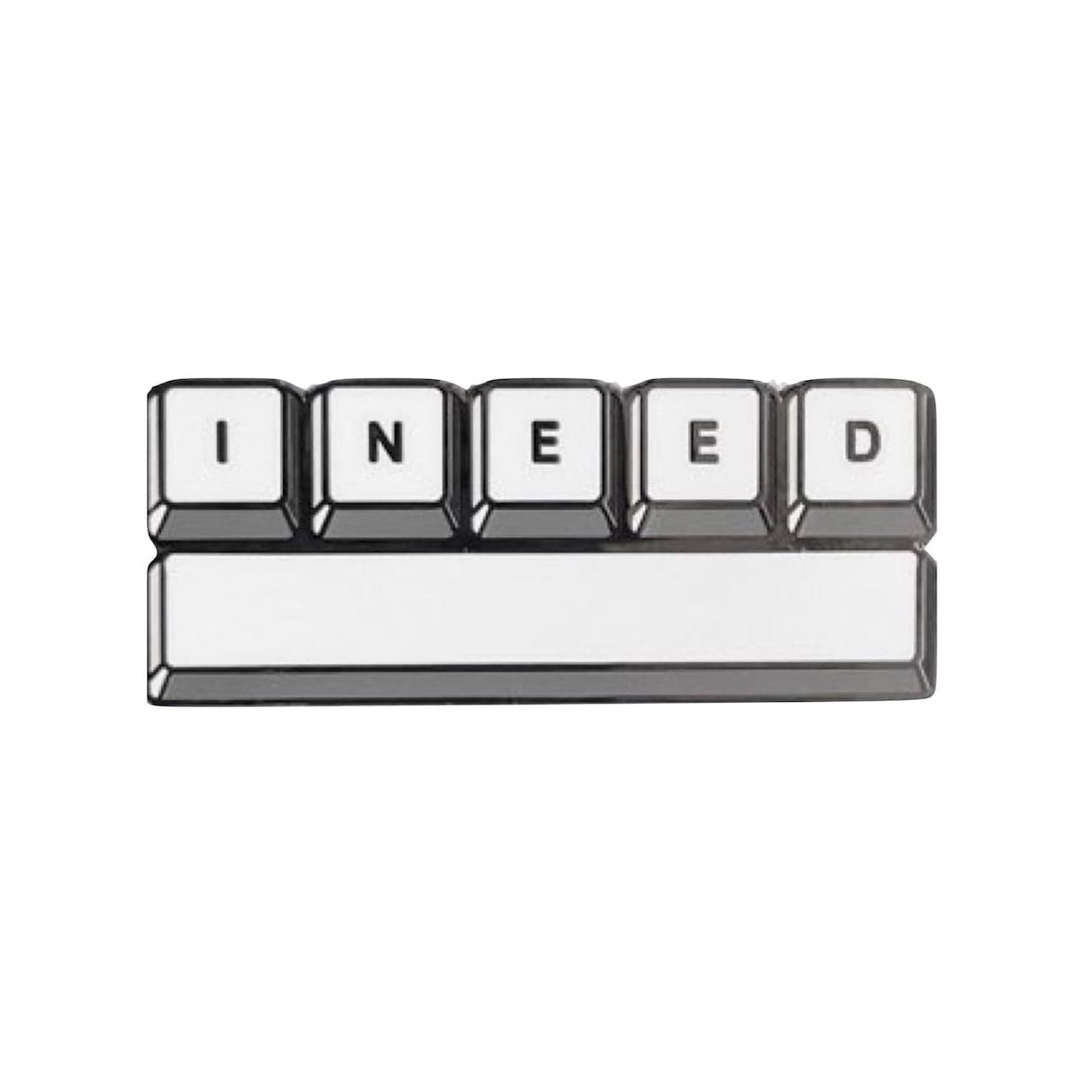 I Need Space enamel pin by Pinbuds