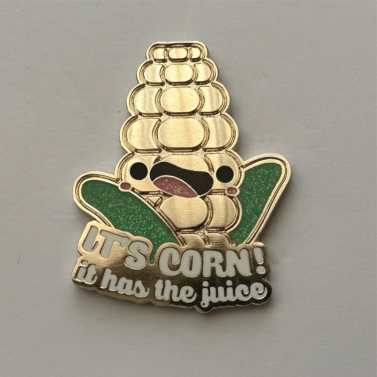 pinbuds Enamel pin It's Corn Pin